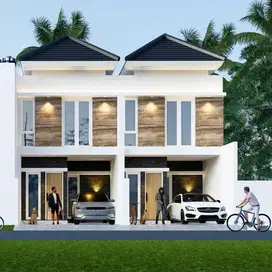 CA430 Dijual Rumah Baru 2 LT Minimalis SHM di Darmo Permai Utara