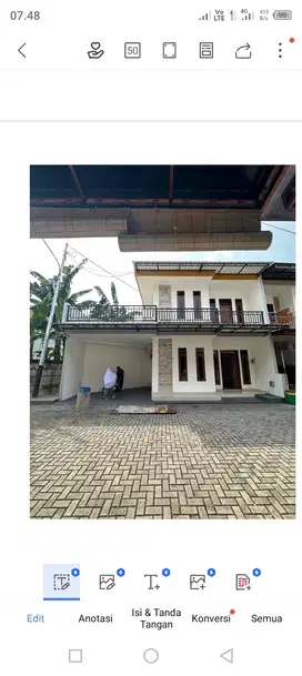 Rumah 2lantai mewah disamping metro permata