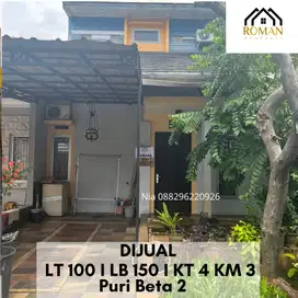 Dijual rumah puri beta 2 boulevard