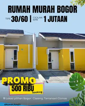 Sekali seumur hidup rumah subsidi sampe lunas flat