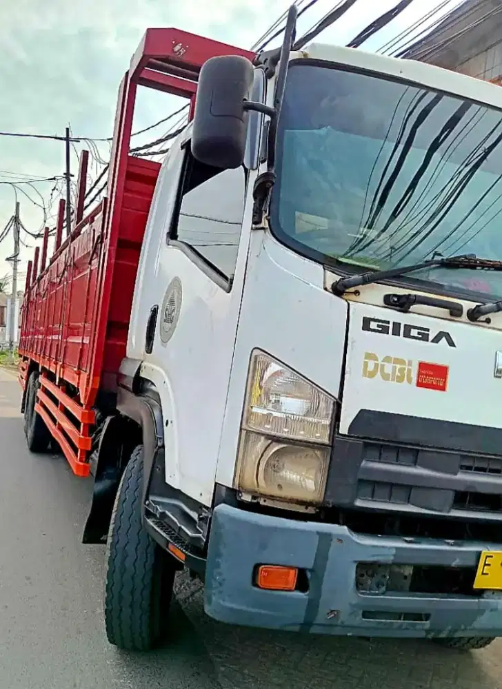 Isuzu Giga FVM34THP 285ps Bak Tronton 2014 #Truk Tronton