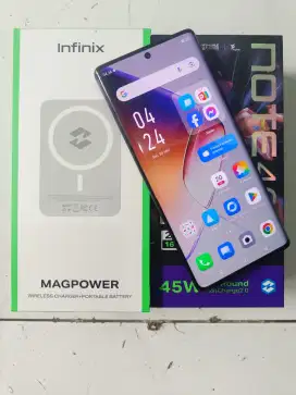 Infinix Note 40 Pro 5G 8+8/256GB Fullset ( Garansi Novemeber 2025 )