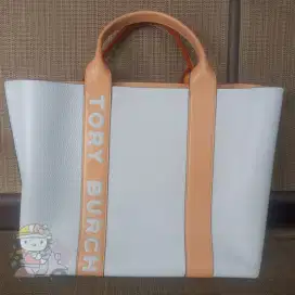 Tory Burch Perry Multi Stripe Tote Bag Luxury Brand