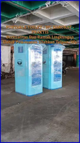 Toilet umum Toilet Fiberglass, Toilet Portable, Toilet Murah