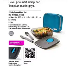 Exteme Meal Box Tupperware