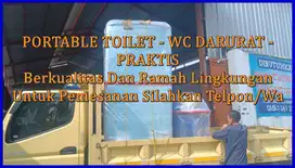 WC UMUM /TOILET PORTABLE/ TOILET PROYEK/ WC PORTABLE/ PORTABLE TOILET