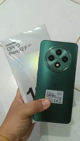 DIJUAL HP OPPO RENO 12F 5G  12GB/256GB GREEN