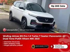 Wuling Almaz RS Pro 1.5 Turbo 7 Seater AT Dual Tone Putih 2021/2022