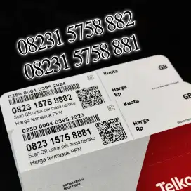Nomor cantik Telkomsel 5758 hoki