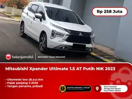 [ LOW KM ] Mitsubishi Xpander Ultimate 1.5 AT Putih 2023/2024