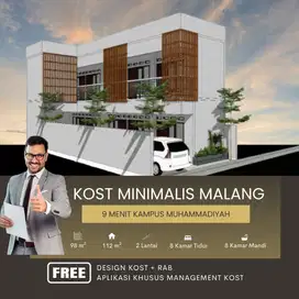 Kost Inden Malang Murah Siap Bangun, Lingkungan Asri dan Tenang