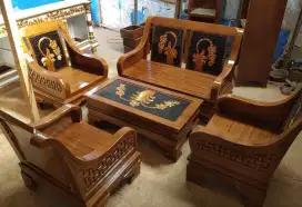 Kursi Sofa Tamu Satu Set
