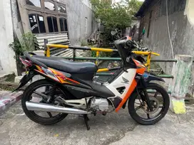 Supra Fit New 2006 CW Orange Hitam
