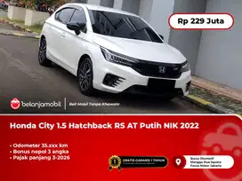 [ PAJAK PANJANG ] Honda City 1.5 Hatchback HB RS AT Putih 2022/2023