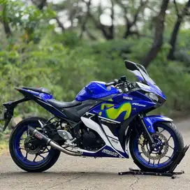 YAMAHA R25 V1 MOVISTAR 2015 KM 14K PAJAK PANJANG NO MINUS