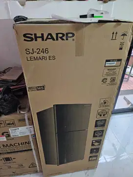 Kulkas 2 Pintu Sharp SJ 246XG Baru