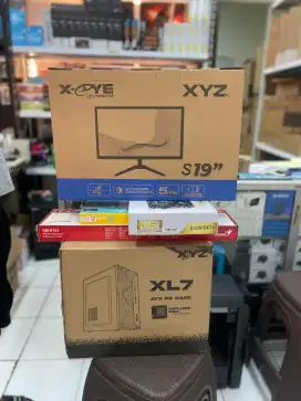 PC RAKITAN PAKET EKONOMIS -  INTEL CORE I3 RAM 8GB - BISA CUSTOM