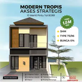 Rumah Siap Bangun Kota Bogor Dekat Tik-Top Supermarket , Legalitas SHM