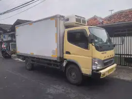 Mitsubishi Colt Diesel Canter FE71L 2019 box long freezer suhu -23