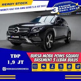 [Dp Ceper]Mercedes-Benz GLC250 2.0 4MATIC SUV AMG Line 2017 Hitam