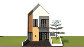 Harga Lauching Rumah Fasad Scandinavia Type 75/95 Yasmin Kota Bogor