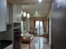 Disewakan Apartemen Puri Park View Tower A 2BR lt 17 Hoek hdp city BU