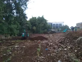 Tanah Kavling tepi jalan aruman Cibabat