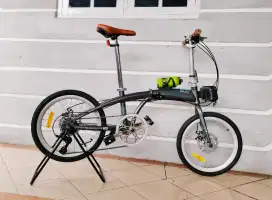 Sepeda lipat merek police milan uk'20 hrg 1, 1jt net