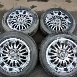 Velg Incubus ring 20 pcd 6x139,7 ban 285/50 R20 Pajero ranger