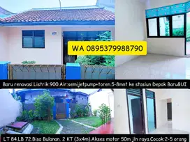 Kontrakan 2 Kamar Tidur Dekat UI,PNJ,ISTN.30-40 Mnt ke St.Tebet-Cikini