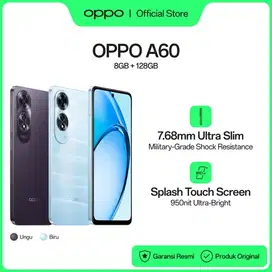 Oppo A60 NFC Ram 8/128&256GB, 5000mah 45W Supervooc, Militery Garde