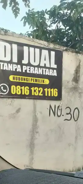 Dijual Tanah & Bangunan (SHM) Lokasi Sangat Strategis
