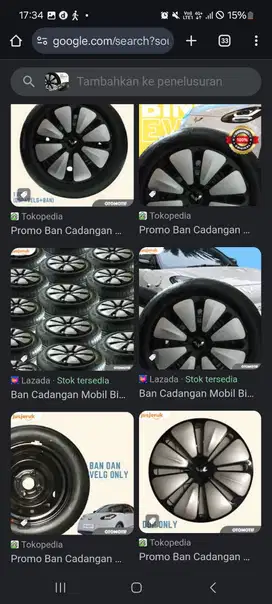 Velg Original Wuling Binguo EV