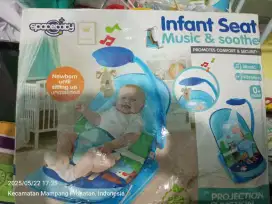 Di jual cepat dudukan bayi merk spacebaby