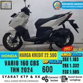 VARIO 160 CBS MURAH GARANSI CASH&KREDIT FREE OLI