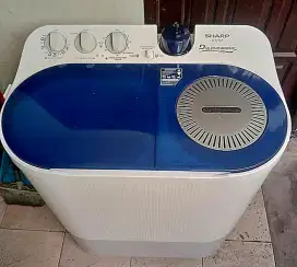 mesin cuci Sharp 2 tabung