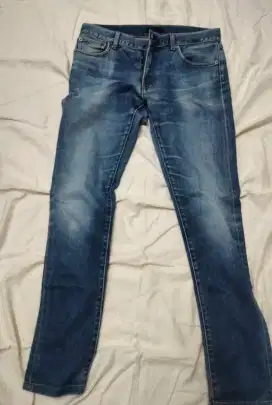 Celana panjang Uniqlo jeans pria