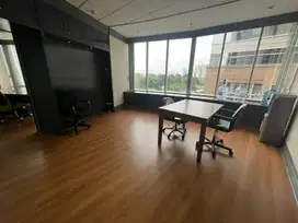 DIJUAL DAN DISEWAKAN OFFICE SPACE MENARA SUDIRMAN FURNISHED VIEW GBK