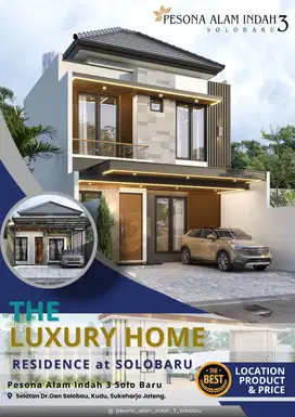 Promo Rumah Strategis depan dr oen Solo Baru pesona alam indah 3
