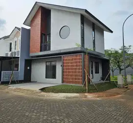 Rumah baru bsd bangunan mandiri cakep