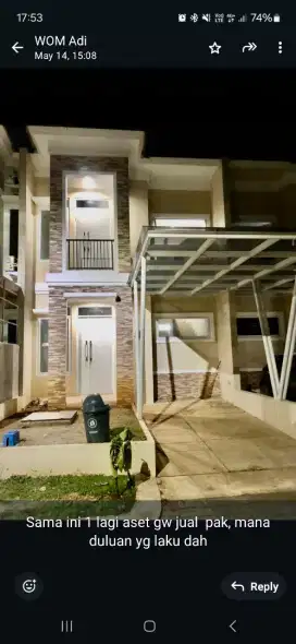 Rumah Baru di Bukit Cimanggu City Tanah Sareal, Bogor Kota