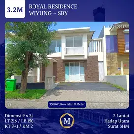 Rumah Royal Residence 2 Lantai Mewah Siap Huni Langka dkt Wisata Bukit