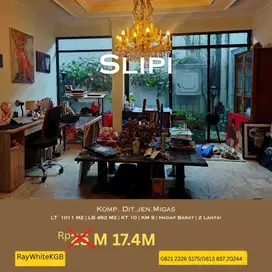 Jual Rumah Mewah di Perumahan Ditjen Migas – Slipi, Jakarta Barat