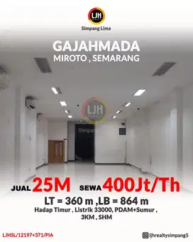 Ruko Pusat Perdagangan di Gajahmada, Semarang.