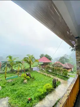 Kebun beserta Villa Mewah + Perabot dengan segala isinya