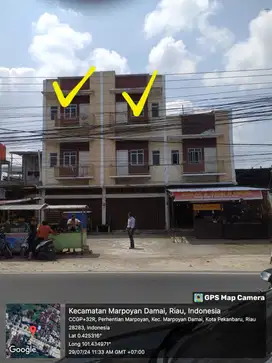 Ruko murah 2pintu 3lantai Jl Suka Karya Panam Kota Pekanbaru