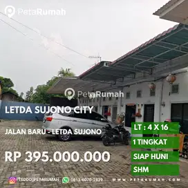 Dijual murah rumah letda sujono city daerah letda sujono