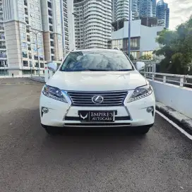 Lexus Rx 270 white on brown km 32 ribu record Antik seperti baru