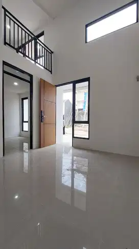 Rumah siap huni di dekat stasiun depok SHM LT 91 harga 500jtan
