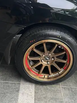 Paket Velg + Ban + Lowering Kit like new